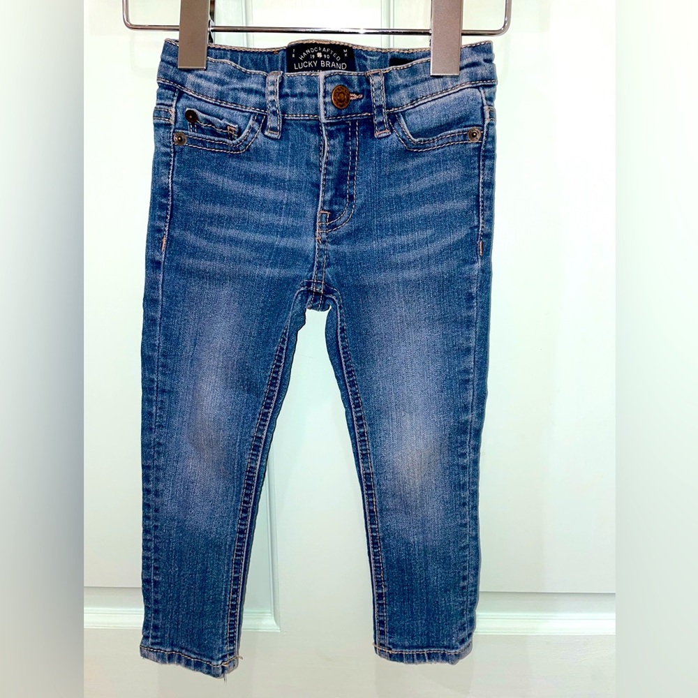EUC Lucky Brand Zoe Skinny jegging in size 3T